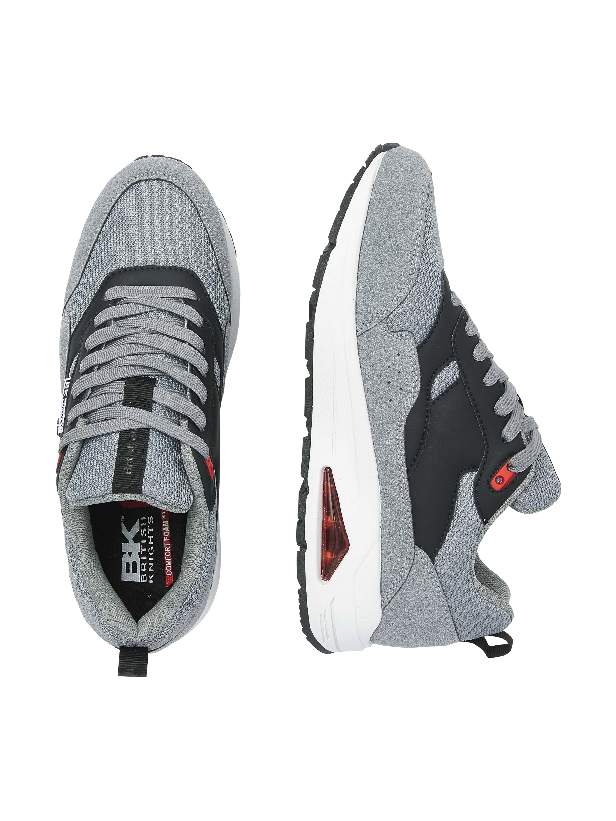 BRITISH KNIGHTS Sneakers 'LENNOX ' in Grey