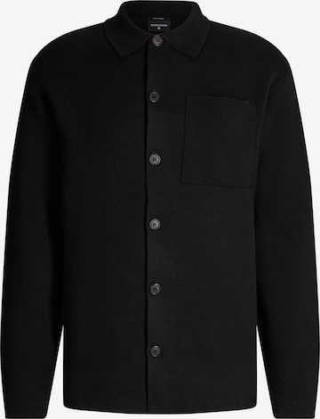 STRELLSON Knit cardigan ' Aiden ' in Black: front