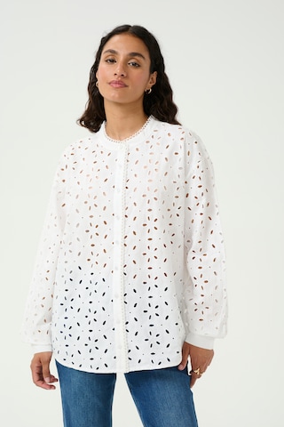Kaffe Bluse 'KASilina' in Weiß: Vorderseite