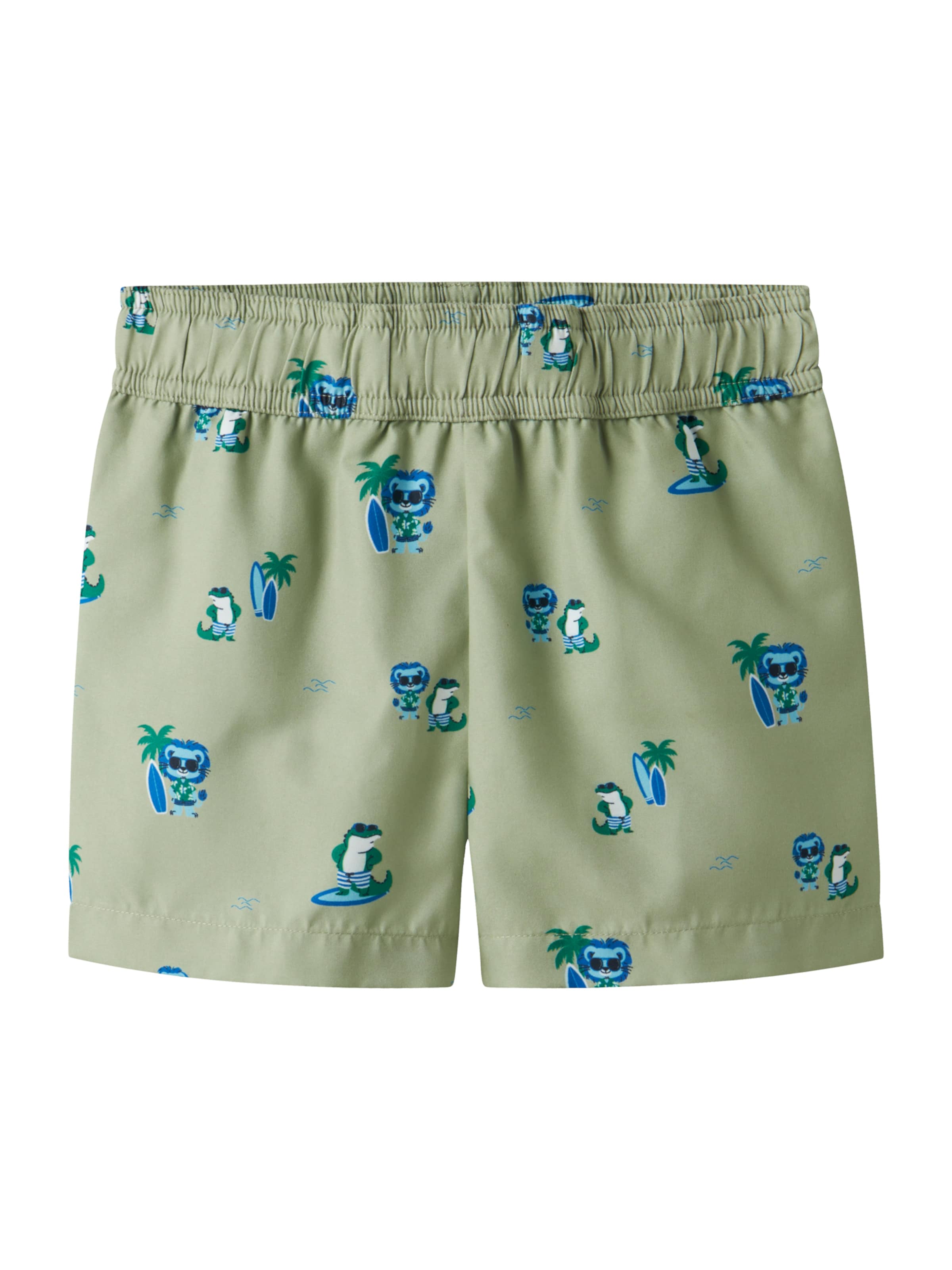 NAME IT - Bermudas 'NMMZAKA' en verde: frente