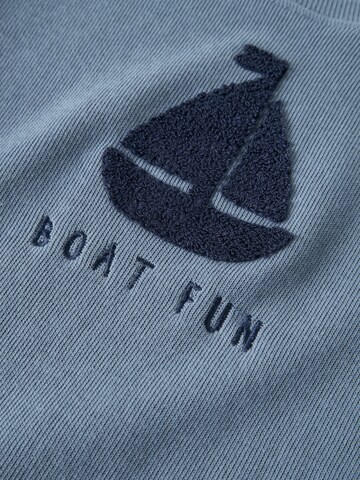 NAME IT Sweatshirt 'NMMOBEAR' in Blau