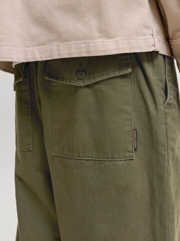 Barrel Pantaloni 'JPSTEvan' di JACK & JONES in verde
