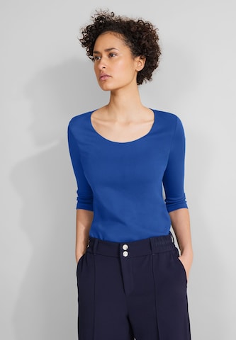 STREET ONE Shirt in Blau: Vorderseite