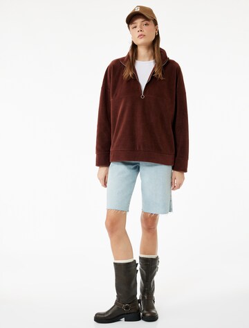 Koton Sweatshirt in Brown: front