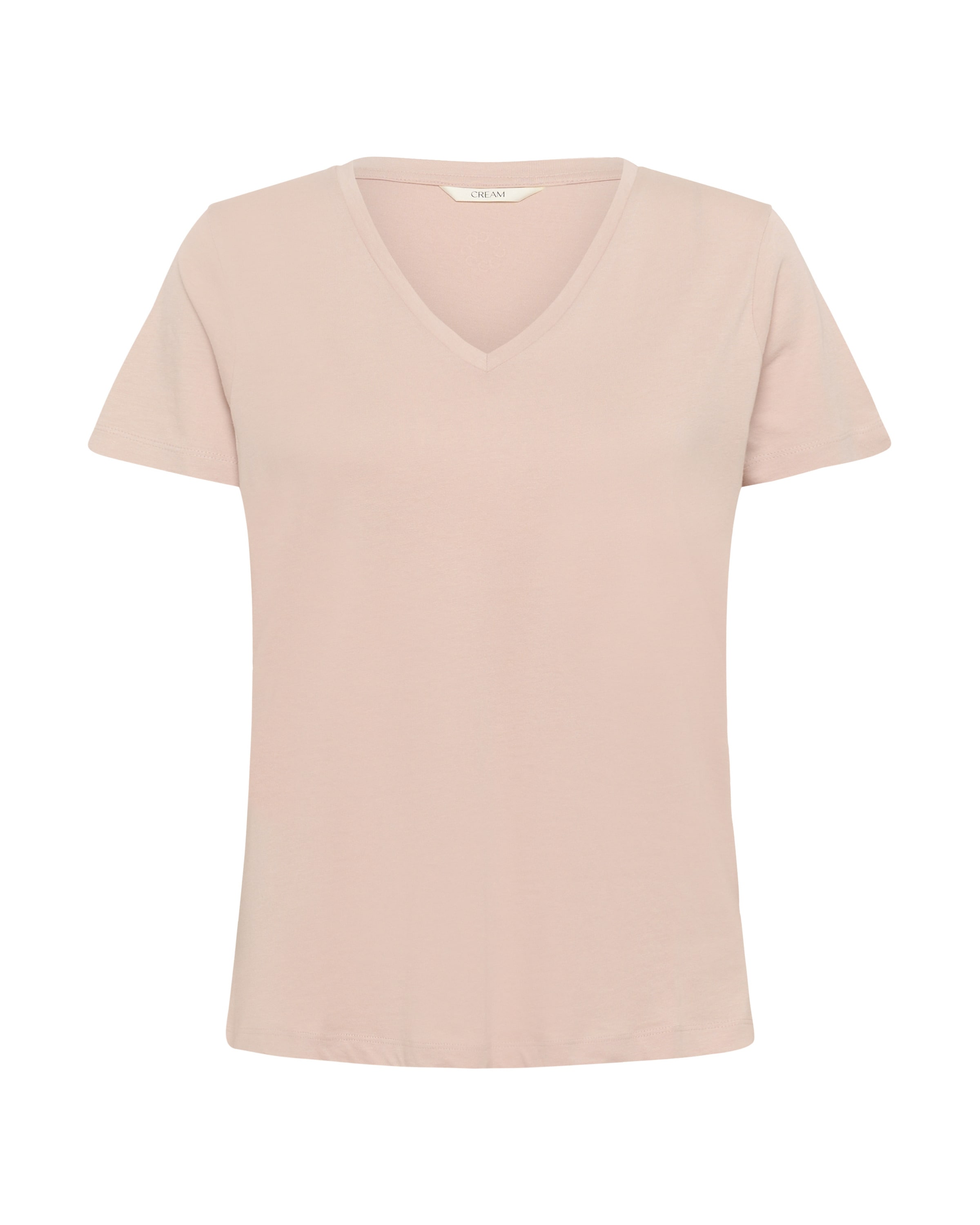 Cream Μπλουζάκι 'Naia' σε ροζ: μπροστά