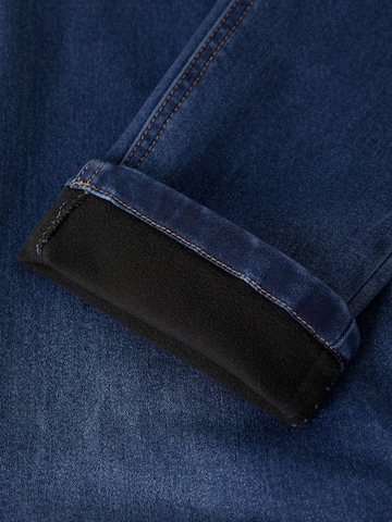 NAME IT Slimfit Jeans in Blau