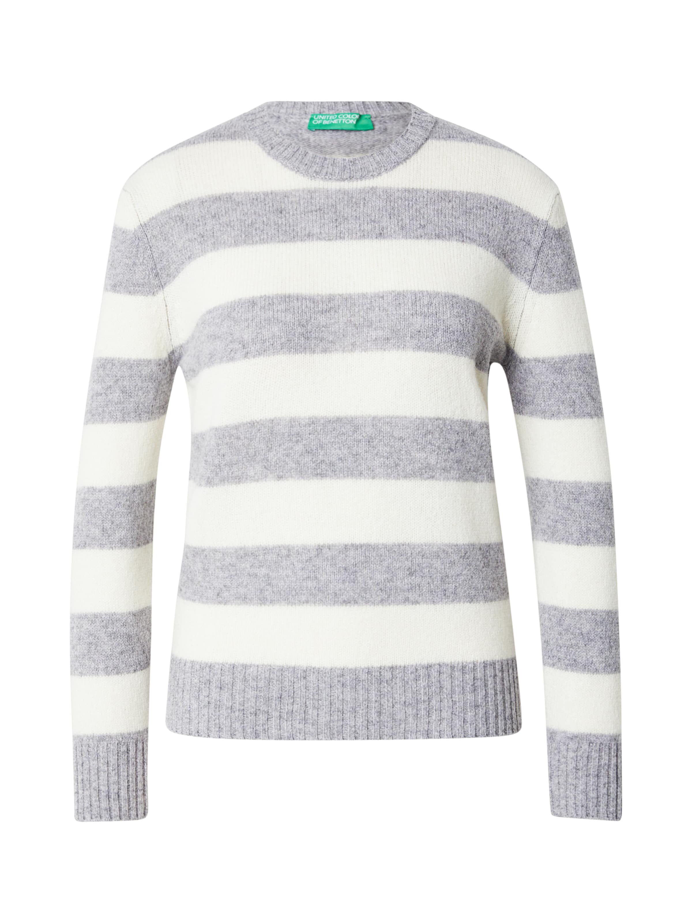 Pull-over UNITED COLORS OF BENETTON en gris : devant