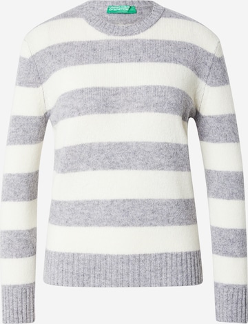 UNITED COLORS OF BENETTON Свитер в Серый: спереди