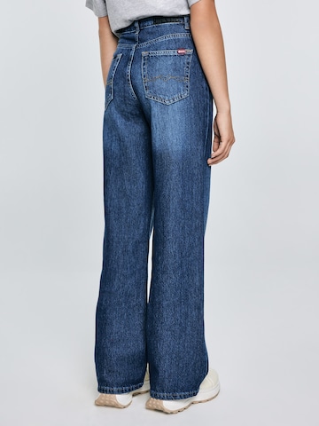 BIG STAR Wide leg Jeans 'Natalie' in Blue