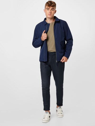 Casual Friday Prehodna jakna 'Oakford' | modra barva
