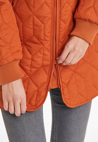 Weather Report Outdoor Coat 'Nokka' in Orange