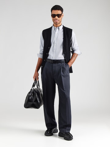 Polo Ralph Lauren Úzky strih Košeľa - Modrá