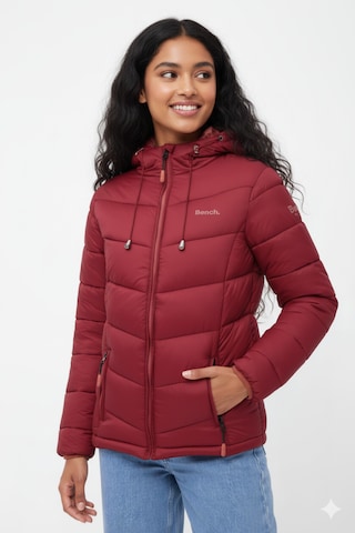 BENCH Between-Season Jacket in Red: front