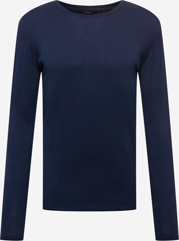 Matinique Sweater 'Tristone' in Blue: front