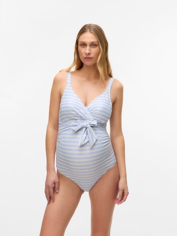 Triangolo Costume intero di MAMALICIOUS in blu: frontale