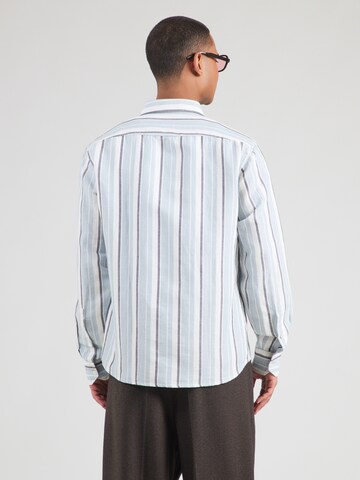 BOSS Средняя посадка Рубашка 'Ricoplus' в Синий