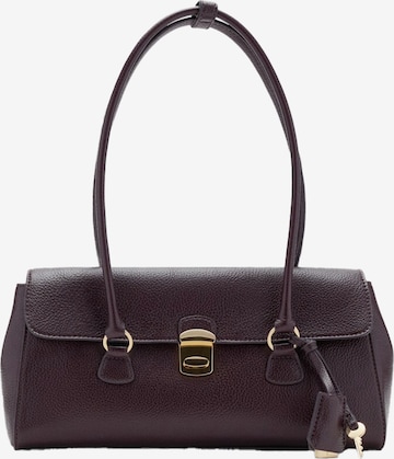 Borsa a spalla 'SIENA' di MANGO in rosso: frontale