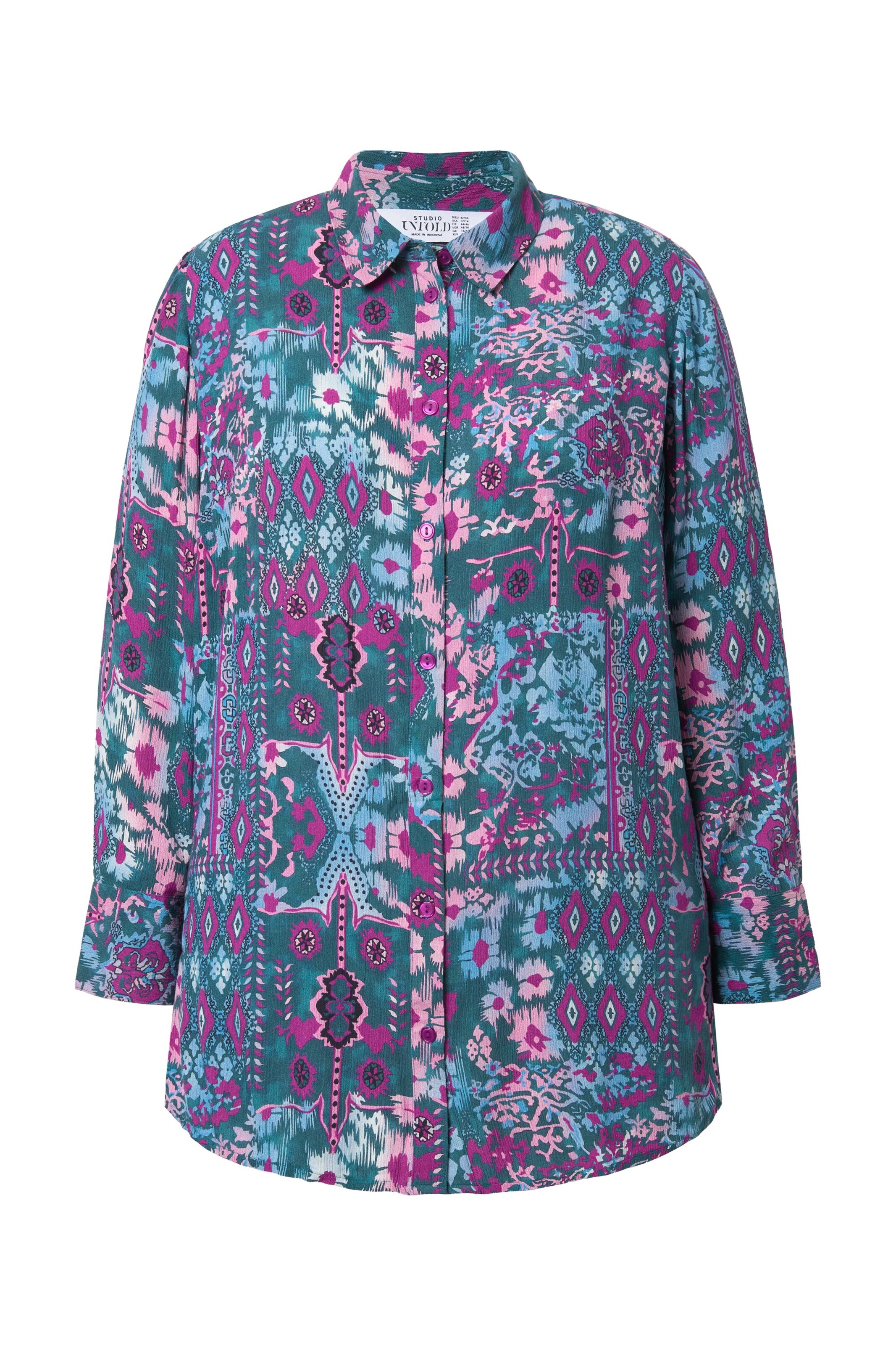 Studio Untold Blouse in Gemengde kleuren: voorkant