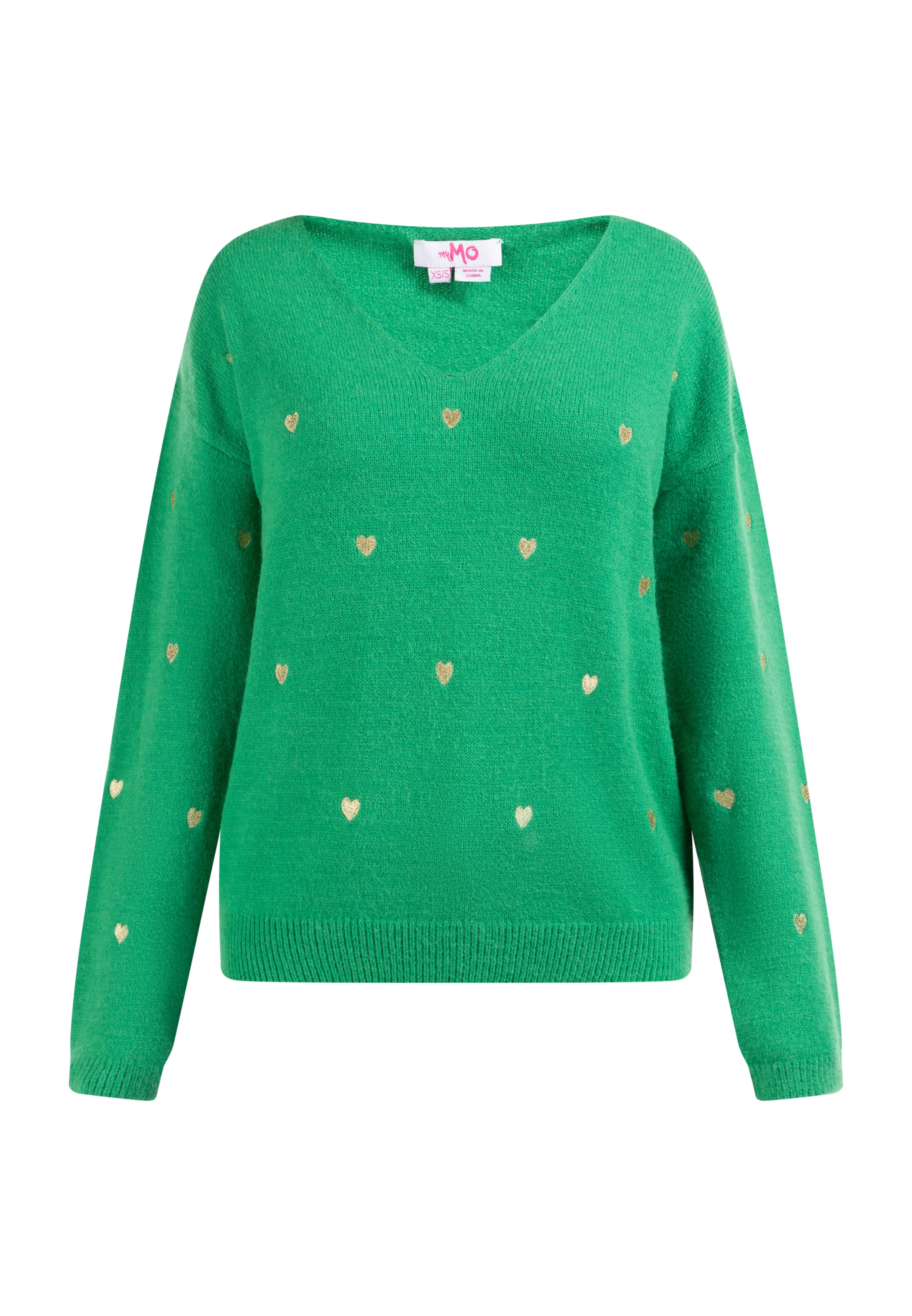 žalia MYMO Megztinis: priekis