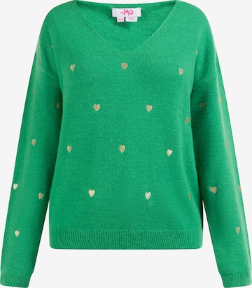 Pull-over MYMO en vert : devant