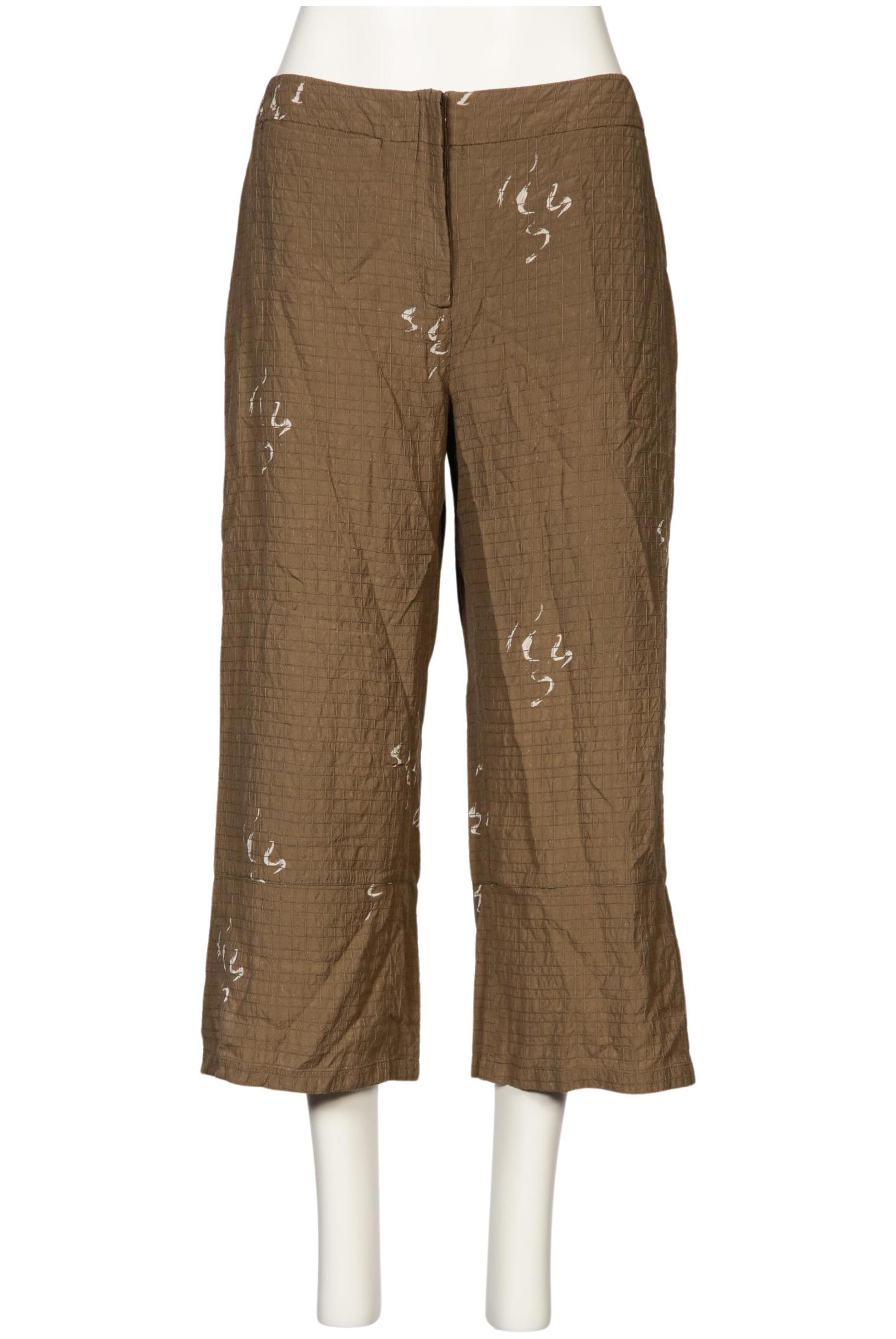 Evelin Brandt Berlin Pants in XL in Brown: front