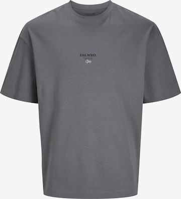 JACK & JONES T-Shirt 'JJEURBAN EDGE STUDIO' in Grau: Vorderseite