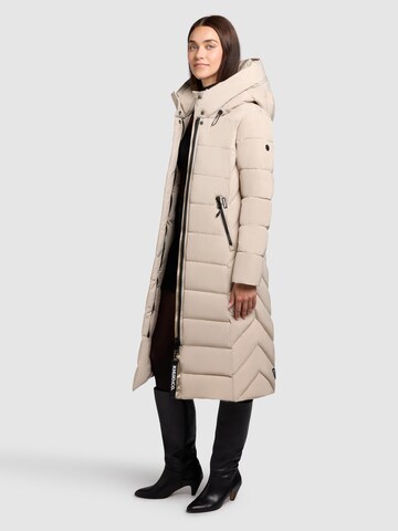 Manteau d’hiver 'Sensy-YM' khujo en beige