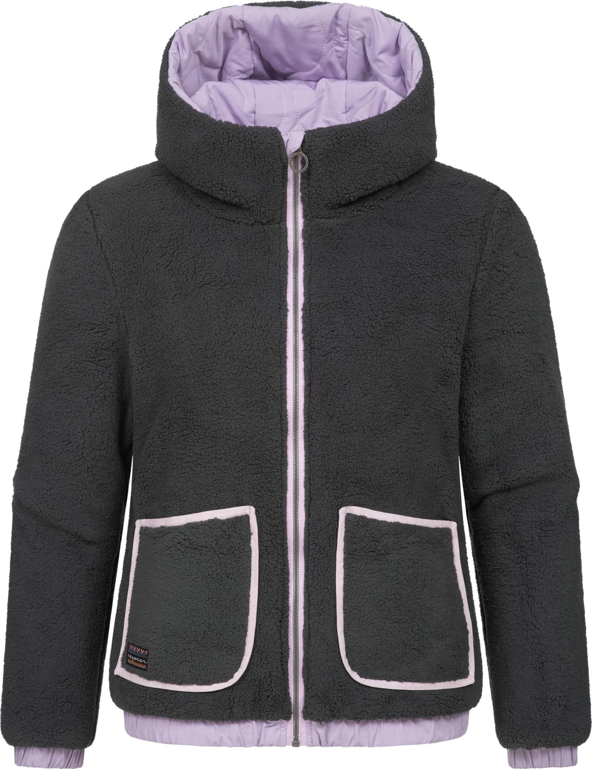Ragwear Winter jacket 'Qaria' in Purple