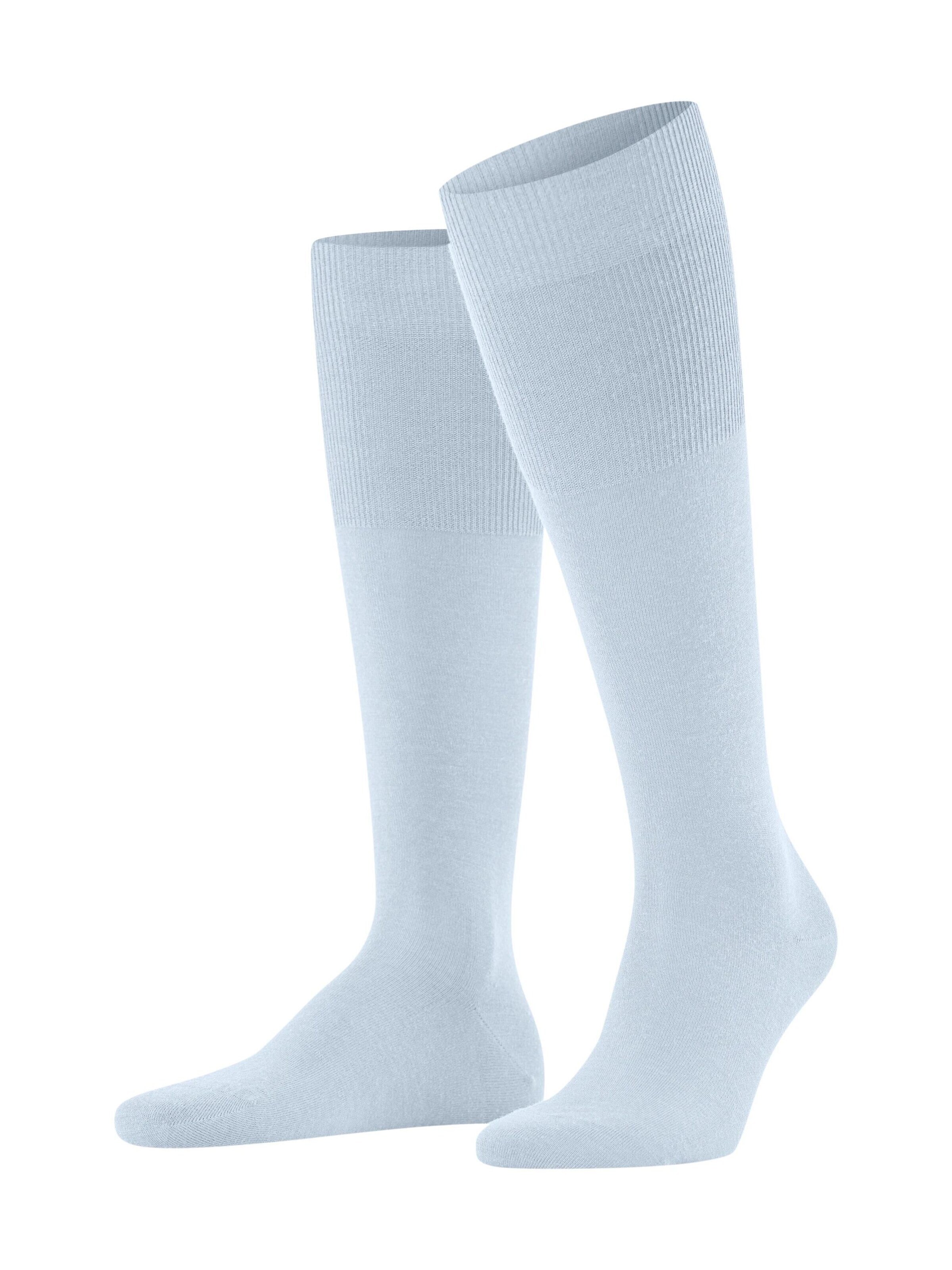 FALKE Knee High Socks 'Airport' in Blue: front