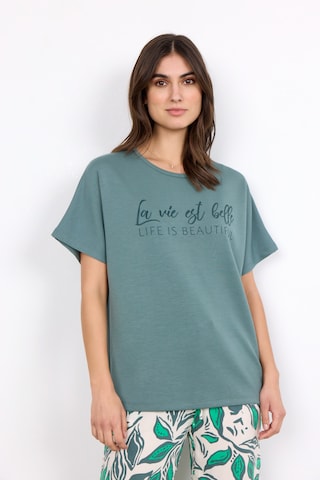 Soyaconcept T-shirt 'BANU' i grön: framsida