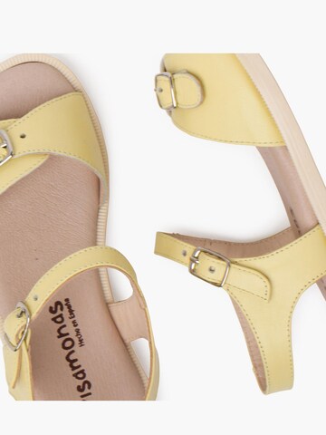Sandales Pisamonas en beige