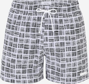 Calvin Klein Swimwear Badeshorts i sort: forside