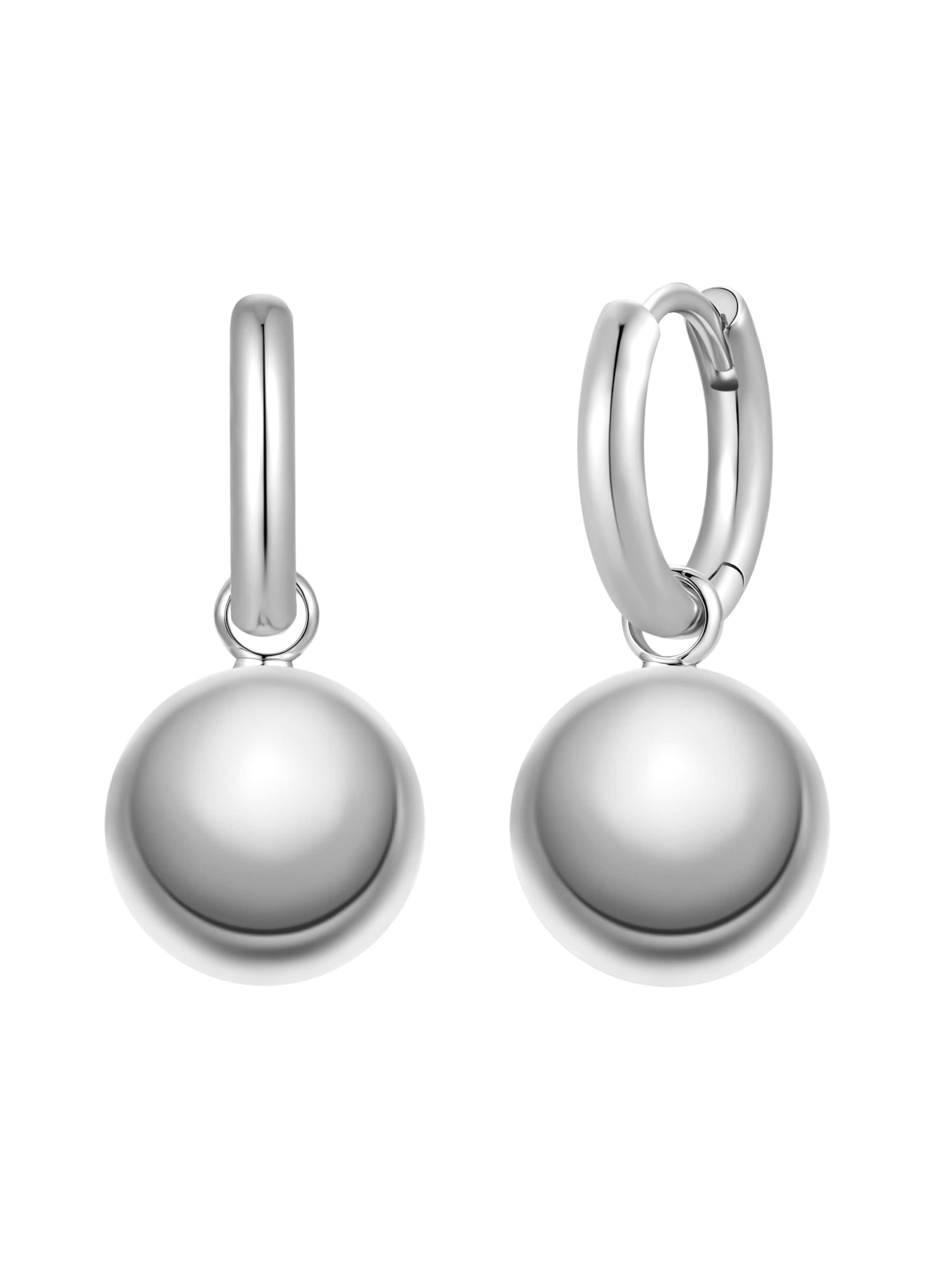 Orecchini di Lulu & Jane in argento: frontale