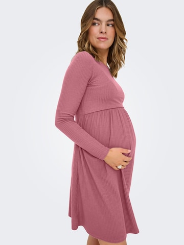 Only Maternity Kjole 'OLMMALAYA' i pink