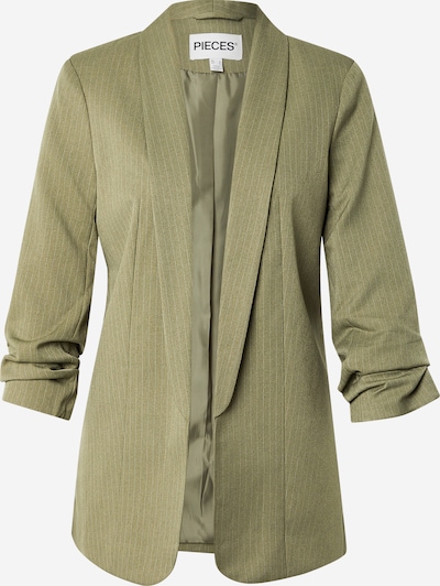 PIECES Sako 'PCBOSELLA' u maslinasta / bijela, Pregled proizvoda