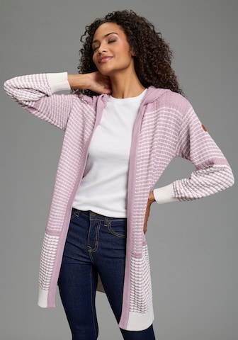 KangaROOS Strickjacke in Pink: Vorderseite