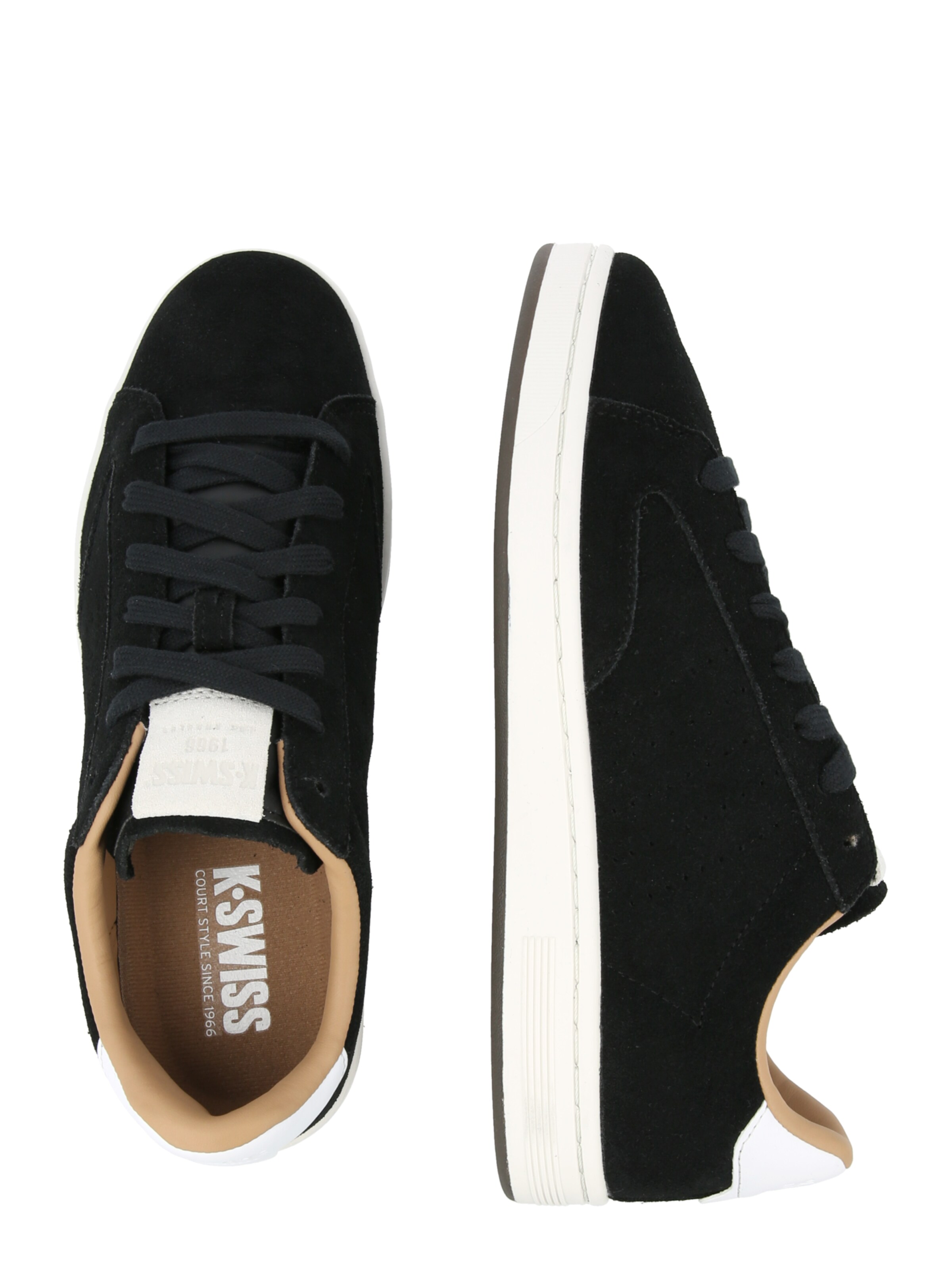 K-SWISS Низкие кроссовки 'Lozan Klub' в Черный