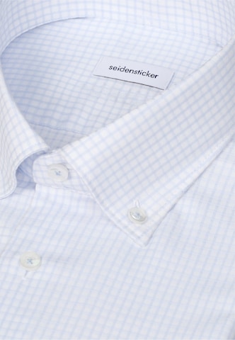 Coupe regular Chemise business SEIDENSTICKER en bleu