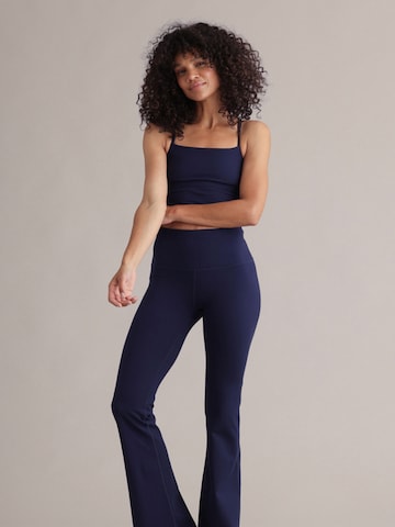 Hey Honey - Bustier Sujetador deportivo en azul: frente