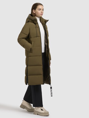 khujo - Sobretudo de inverno 'Miri 2' em verde