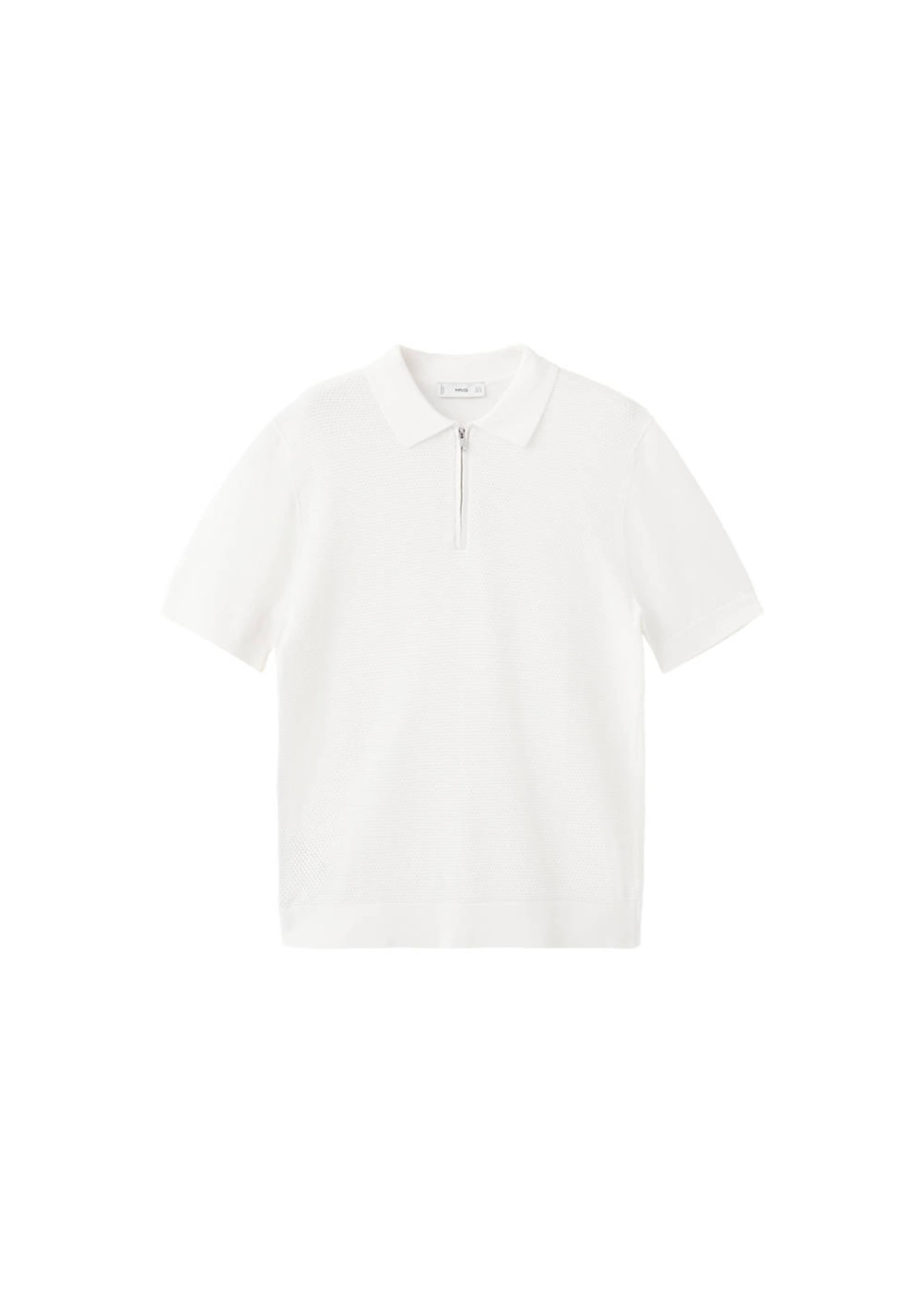 MANGO MAN Sweater 'Canario' in White: front