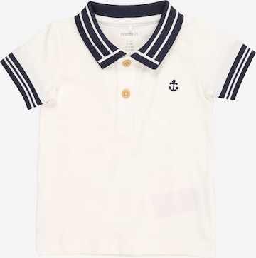 NAME IT - Camiseta 'NBMFLIP' en blanco: frente