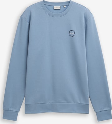 TOM TAILOR Sweatshirt in Blauw: voorkant