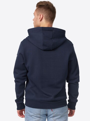 Felpa di LONSDALE in blu
