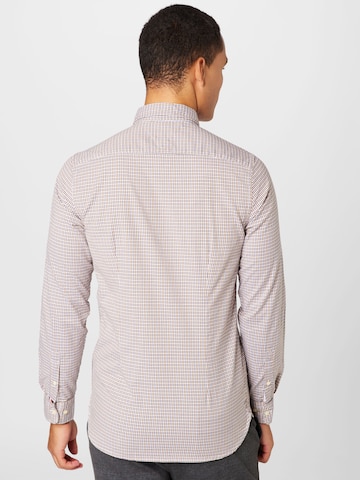 Slim fit Camicia di TOMMY HILFIGER in arancione