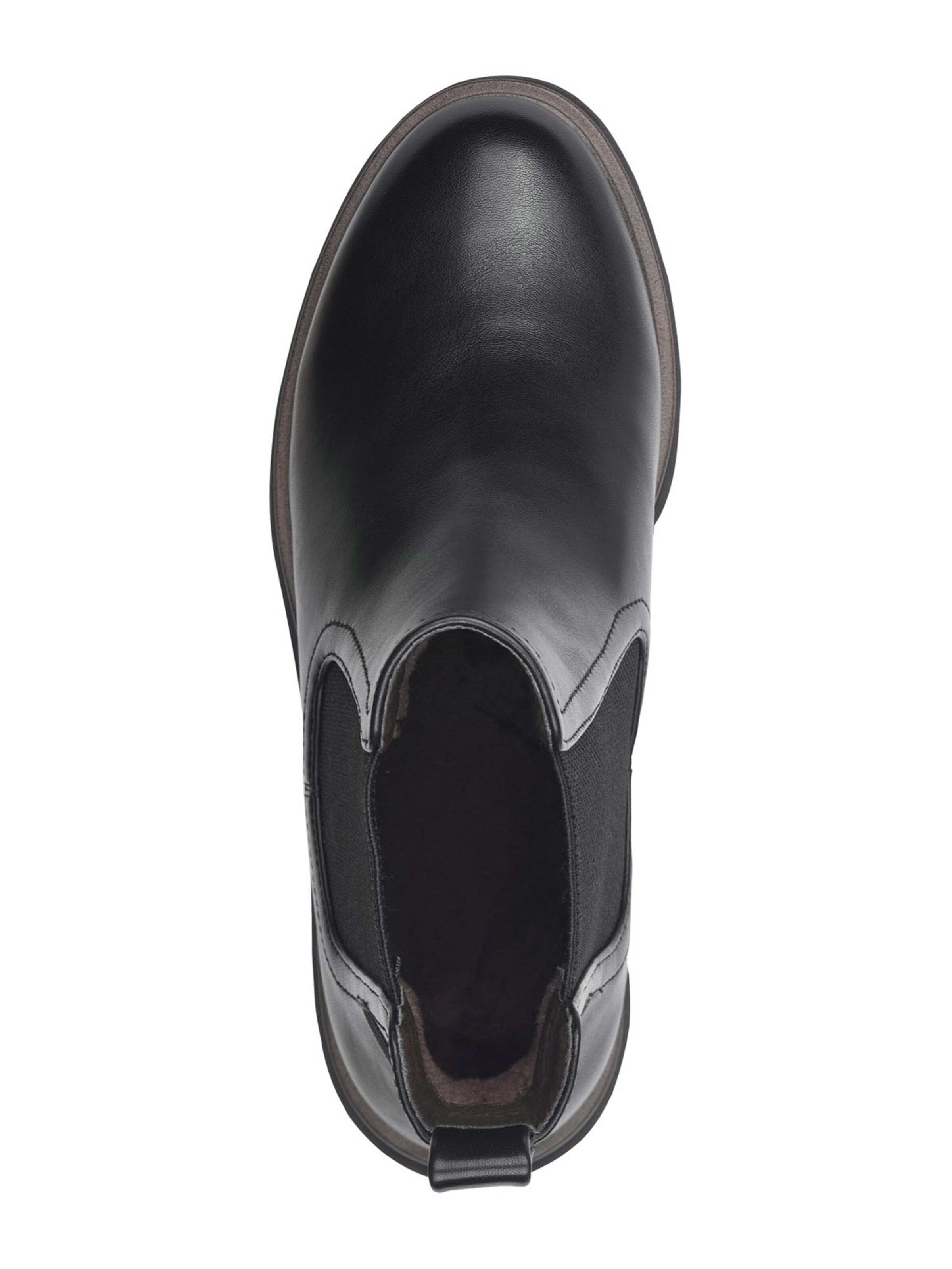 Tamaris Chelsea boots in Zwart