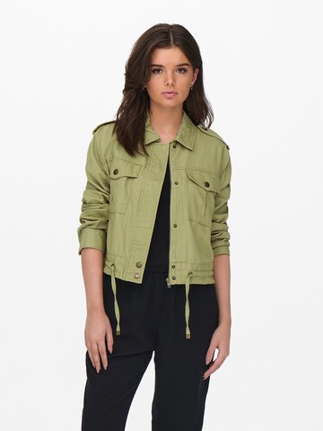 Veste mi-saison 'MATI' ONLY en vert : devant