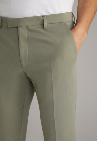 JOOP! Slim fit Pleated Pants 'Gun-J6' in Green