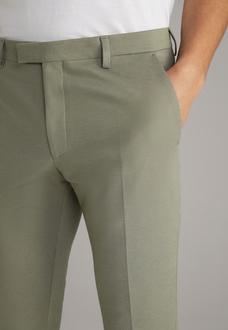 JOOP! Slim fit Pleated Pants 'Gun-J6' in Green