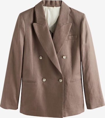 Next Blazers 'N.Premium' in Bruin: voorkant